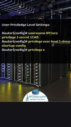 User Privilege Level Configuration!!!✨🔮