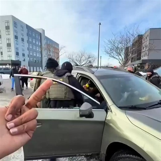 Lhan Ha on Instagram: "ICE agents detained a U.S. citizen legal observer in Minneapolis, smashing his car window, dragging him out, and placing a knee on his neck, conduct banned under Minnesota law after George Floyd. This is a fucking fascism. Its time to take some cue's from the french revolution. Historically, this mirrors the early stages of authoritarian drift—where executive branches test boundaries, normalize excess, and rely on partisan enablers in Congress to block oversight. The risk 