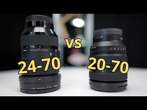 Lens Wars! Sony 20-70mm F4 G vs Sigma 24-70 F2.8 Revealed