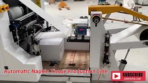 Automatic Tissue Paper Making Machine/napkin Making Machine/toilet Paper Roll Making Machine Complete Set Production Line