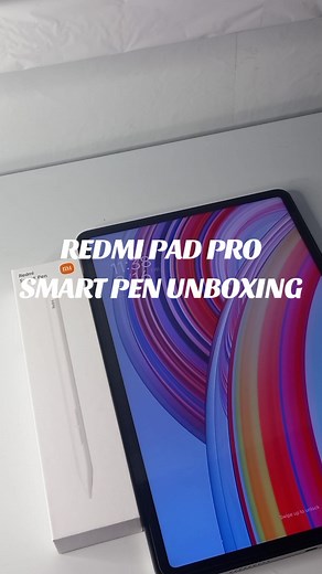 Redmi Pad Pro Smart Pen Unboxing