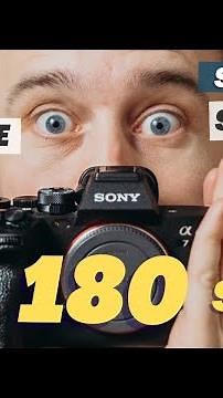 BEST FIVE settings on Sony A7IV in 180 Seconds: Pro Photographer Tip
