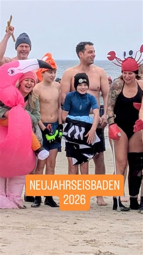 Eisbaden 2026: 188 Teilnehmer, 3 Nachzügler, 2 Grad Ostseetemperatur🌊, 2 Grad Lufttemperatur. Verrückt und so schön trotz des "Sauwetters"🥳🥳🥳 #karlshagen #karlshagen.de #inselusedom #usedom #eisbaden | Ostseebad Karlshagen