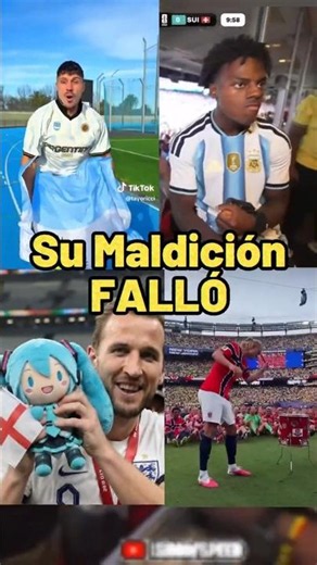 SU MALDICIÓN A ARGENTINA FALLÓ y los Vikingos Fuera del Mundial...