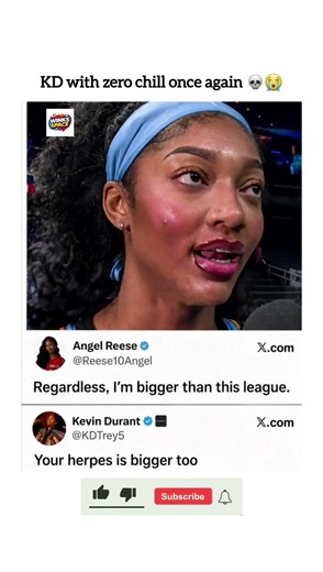 Kevin Durant's Savage Response to Angel Reese Goes Viral #shorts #viral#news#nba#nbafans #basketball