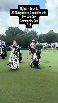 Wyndham Championship 2026 Pro-Am Day 8/5