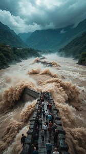 Terrifying Flood Wipes Out Pathway in Minutes! 😱🌊 #flashflood #floodvideo #extremeweather #naturaldisaster #caughtoncamera #viralflood #stormfootage #mountainflood #riverbankflood #dramaticweather #naturesfury #realdisastervideo #terrifyingflood #escapeflood #weatheralert #climatechange #floodevacuation #viralnaturevideo #highanglefloodshot #stormcloudsflood #instagramreels #viralvideo #instagramtrending #trendingnow #instagramviralvideo | Natural Disaster