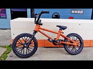 Street ride tricks with BMX Finger | Blackriver-ramps | BMX WeThePeople Brown