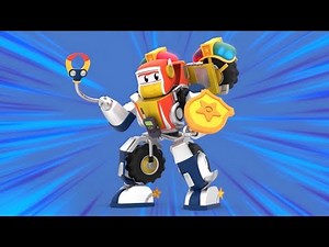 Au combat ! Le combat de VOITURE ROBOT ! Robofuse - Mission de Superhero | Dessin animé pour enfant