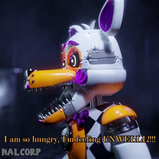 Lolbit... LOL is hungry...