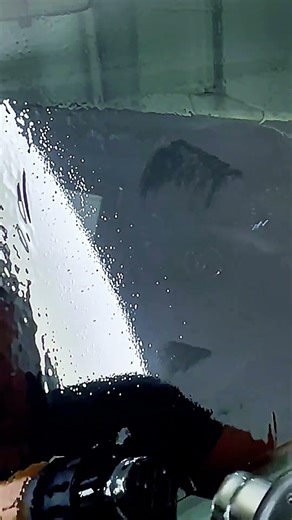 So satisfying… tint installation close-up