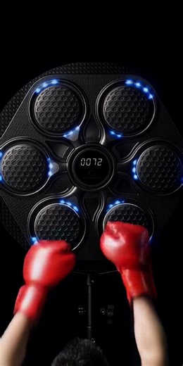 Stop counting reps and start chasing high scores with the smart machine that makes fitness feel like pure playtime.#tiktokmademebuyit #musicboxingmachine #homefitness #homegym #fyp