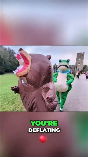 Handsome Boy Deflating: The Funniest Moment! #shorts