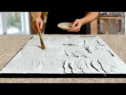 Earthy Abstraction: Mastering Palette Knife Texture Techniques
