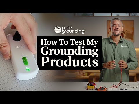 How to Test Your Grounding Sheet or Mat | Pure Grounding