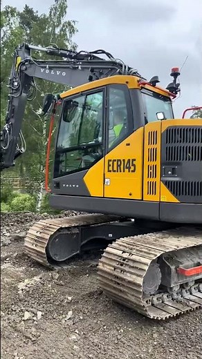 Meet the next generation Volvo ECR145 excavator, fitted here with #excavator