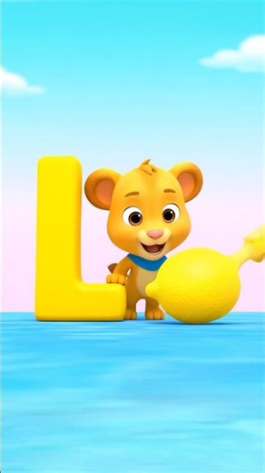 Letter L for Toddlers | L is for Lemon 🍋 | ABC Learning