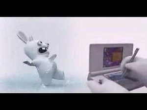 Rayman raving rabbids - DS commercial
