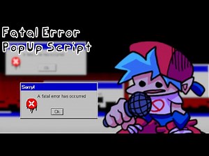 Fatal PopUp Script Test | Psych Engine (Lua)