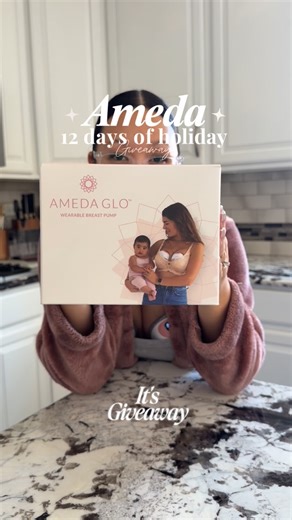 CityCouponMom on Instagram: "🎄 Day 1 of Ameda’s 12 Days of Holiday Giveaways! We’re kicking things off BIG with a giveaway featuring the Ameda GLO™ Wearable Pump — the pump I rely on for comfort, convenience, and amazing output. 💗 Enter to win: 1️⃣ Follow @myameda 2️⃣ Comment on this post 3️⃣ Tag a friend for bonus entries ⁠ #12DaysOfAmeda #AmedaHolidays #BreastfeedingGiveaway #sponsored Winner announced Monday the 8th! ✨"