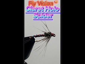 How To Tie A Deadly Spider. Fly Vision™ by Johnny Utah @HowToTieFlies