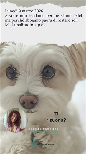 La paura di restare soli fa restare nelle relazioni sbagliate