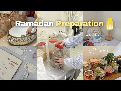 Ramadan Preparation 2026 🌙 | clean, grocery, meal prep, salah tracker etc | Bangladesh 🇧🇩