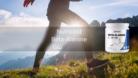 Nutricost Beta Alanine Powder 300 Grams (10.7oz) - 3 Grams Per Serving
