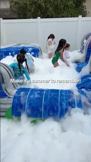 Foam Party for Kids - The Coolest Outdoor Entertainment in South Florida!💦