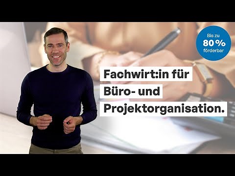 Zur Fachwirt:in Büro- und Projektorganisation mit IHK-Abschluss qualifizieren.