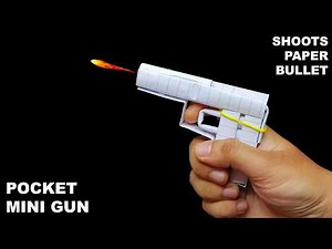How to Make a Paper Gun That Shoots 🔥 Easy DIY Tutorial (Step by Step)