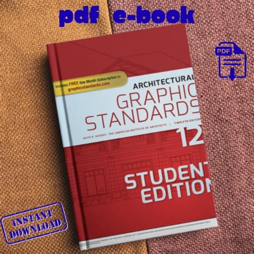 Architectural Graphic Standards Student Edition | INSTANT Download - Etsy Canada