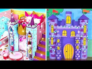 A Castle For A Princess & Royal Crafts🏰👑| Easy DIY