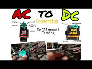 AC CDI TO DC CDI convertion