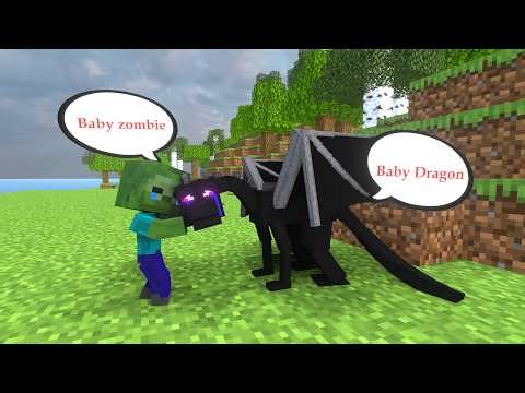 The adventures of Baby zombie and Baby dragon - sad story - part 1