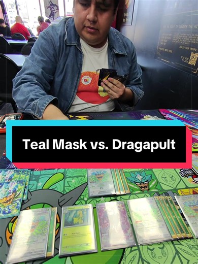 Teal Mask vs. Dragapult: Pokémon TCG Showdown
