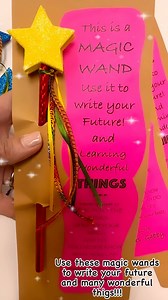 I made these magic wands for my kindergarten class on their graduation day!!! Super easy to ensamble and no glue needed! 🙌 | Learn with Ms. Gabby