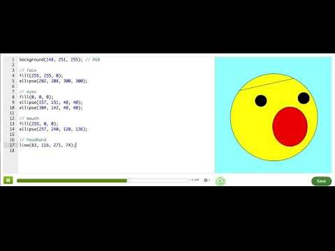 Coloring with code | Computer Programming | Khan Academy