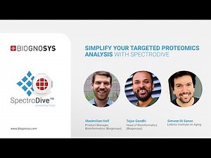 Simplify your Targeted Proteomics Analysis with SpectroDive - US HUPO 2021