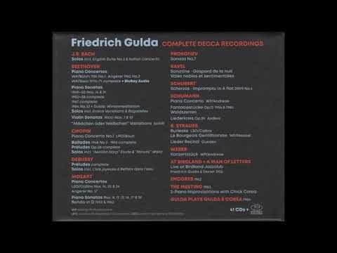 Friedrich Gulda Complete Decca Recordings CD25 ~ CD29