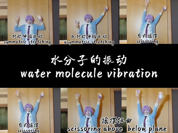 Understanding Water Molecule Vibration