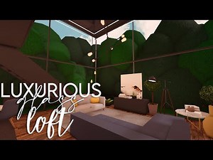 Bloxburg | Luxurious Glass Loft | 75k - 100k | House Build