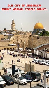 31K views · 1.2K reactions | Mount Moriah, Temple Mount. Ancient Jerusalem, the remnant of the Temple… Western Wall or Wailing Wall ( Kotel ) | Visit Israel From Your Home | Facebook