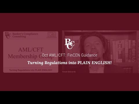 AML/CFT: FinCEN Guidance