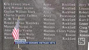 Vietnam vets memorial honors those lost in battle