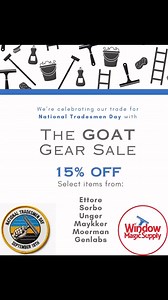 15% off the best of the best tried and true tools of the trade | Window Magic Supply
