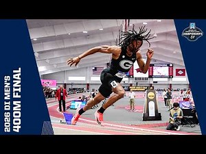 Men's 400m - 2026 NCAA indoor track and field championships