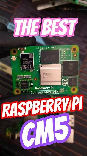 The Raspberry Pi Compute Module 5 #raspberrypi #raspberrypi5 #raspberrypiprojects #sbc #som