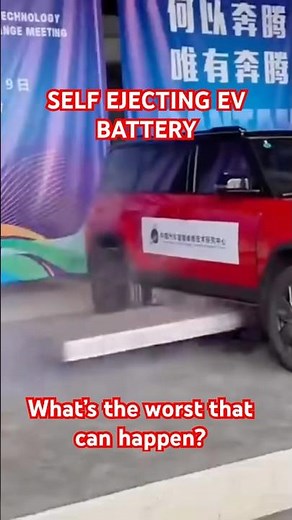 EV launches its Battery During Thermal Runaway #ev #cartok
