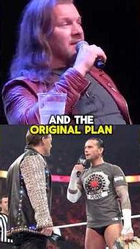 Chris Jericho talks CRAZY original plans working with CM Punk #chrisjericho #cmpunk #wwe #wrestling